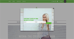 Desktop Screenshot of earthbyanna.com