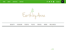 Tablet Screenshot of earthbyanna.com